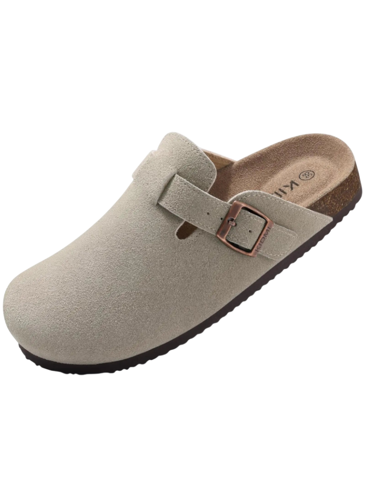 Caliah Sandal - Suede Clogs