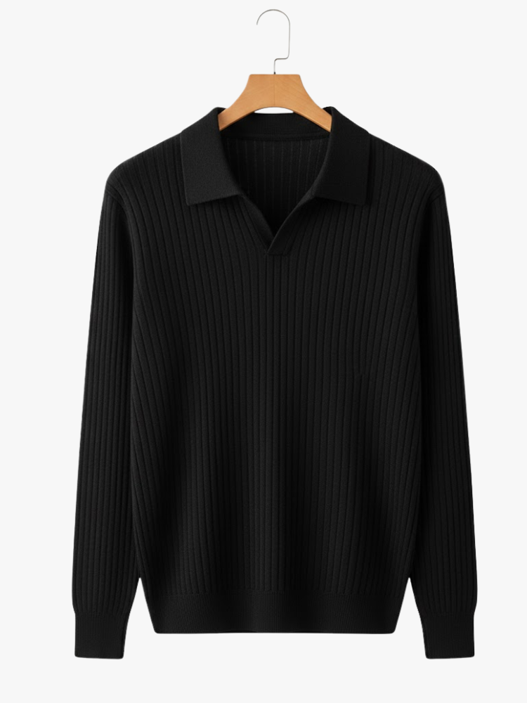 Caliah Ashford – Men’s Sweater V-neck Knitted