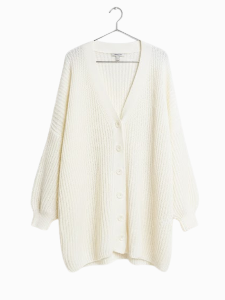 Emma - Knitted Button Up Cardigan Wide Leg Trousers Co-ord Set