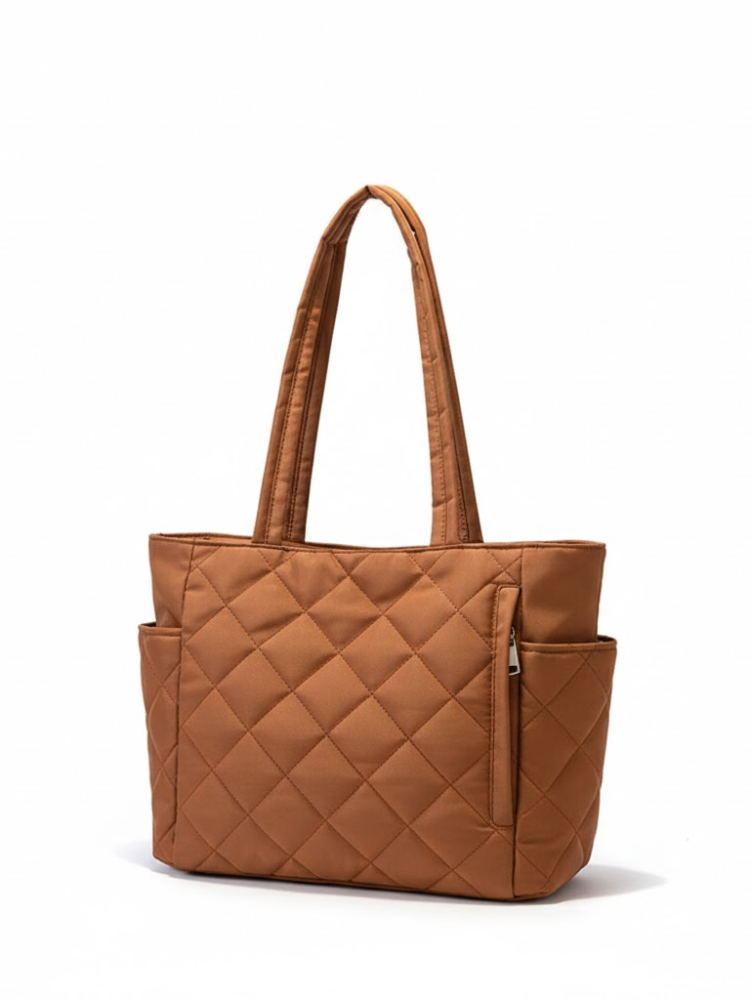 Caliah – Women’s Quilted Spacious Tote Bag