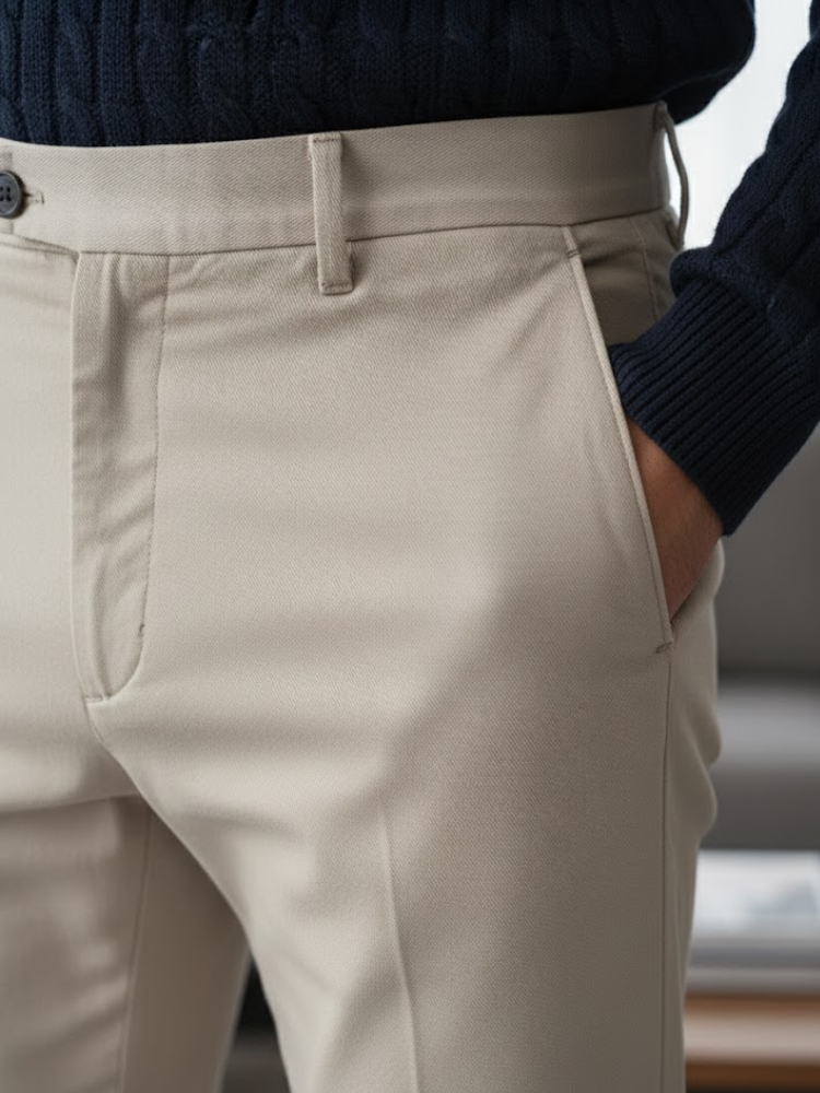 Caliah Men's Casual style high-end suit trousers