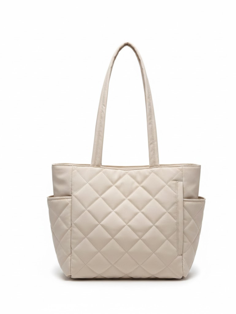 Caliah – Women’s Quilted Spacious Tote Bag