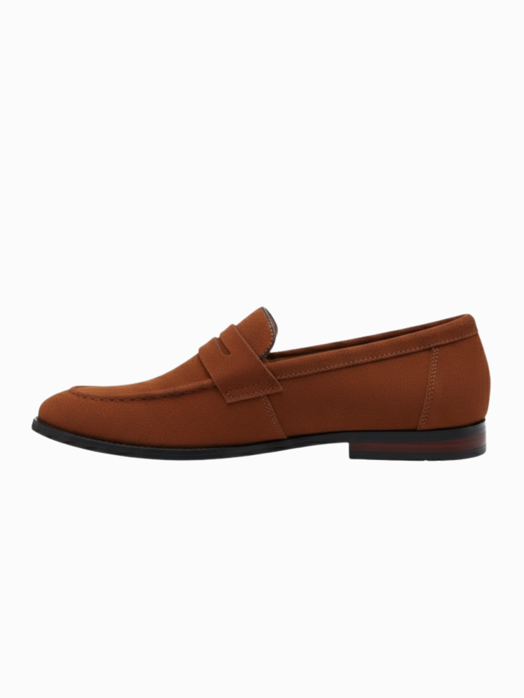 Caliah - Men's Suede Leather Driving Loafers