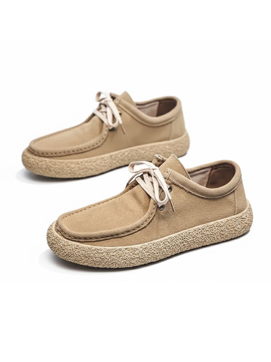 Caliah Retro - Men's Suede Leather Loafers