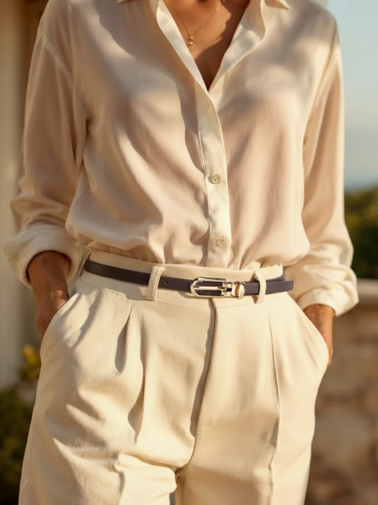 Caliah - Soft Buckle Belt Women