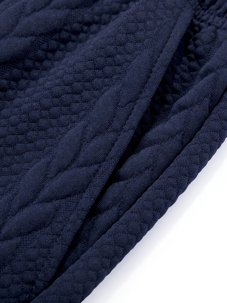 Casablanca - Men's Textured Zip Polo & Trousers Set