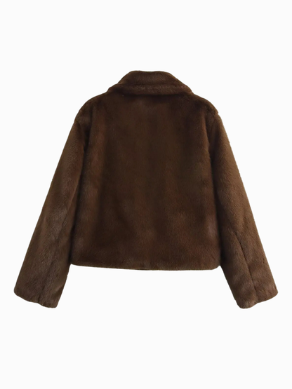 Caliah Confort - Faux Fur Cropped Jacket