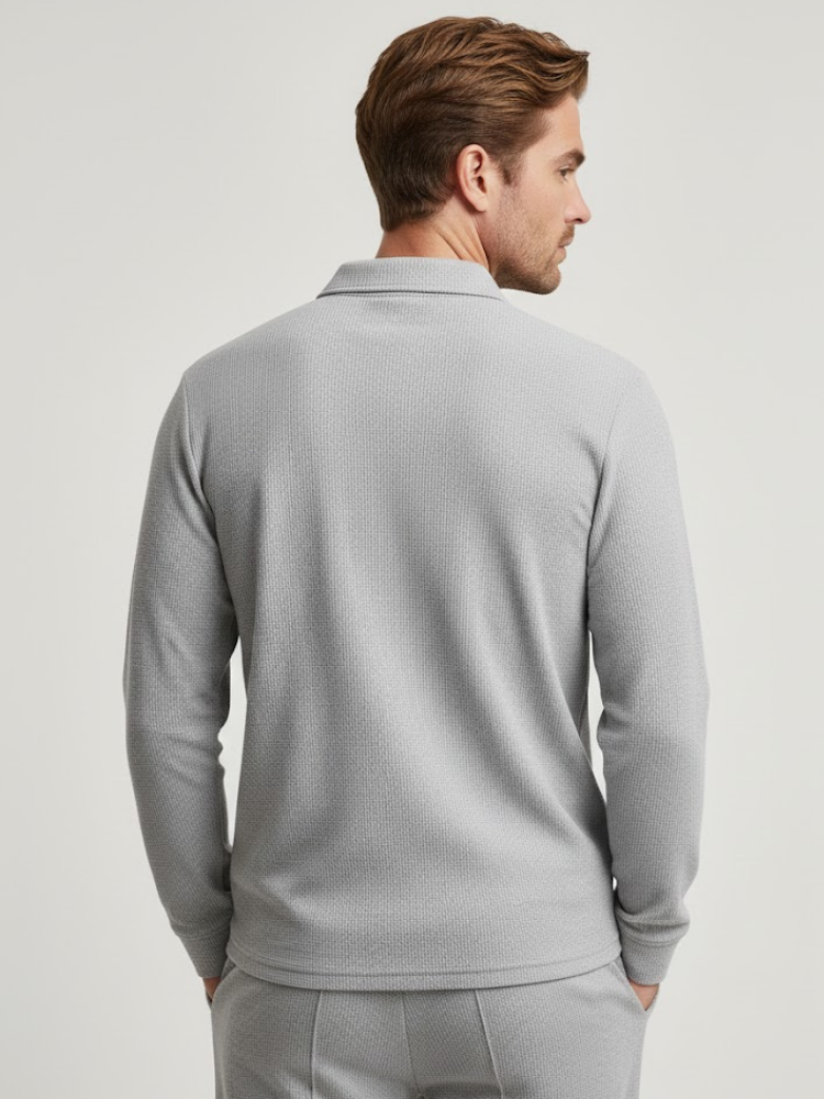 Caliah London Classic - Long Sleeve Shirt & Drawstring Trousers Set