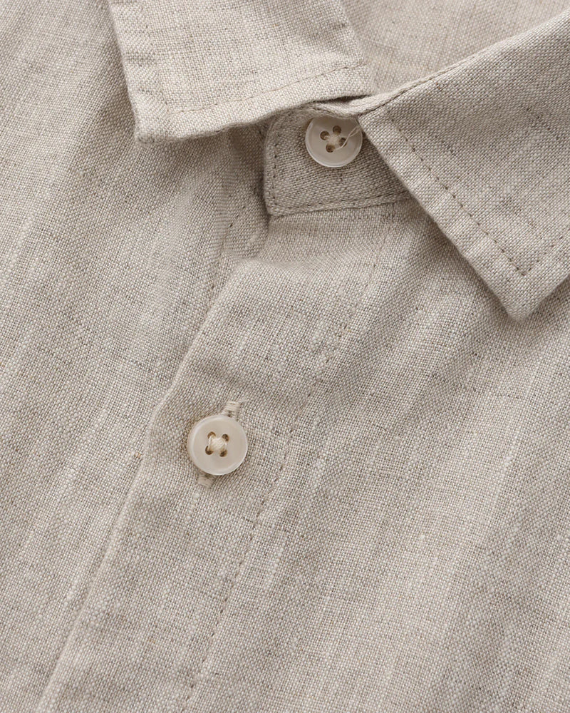 Caliah - Linen Shirt (Shortsleeve) Buy 1 Get 2