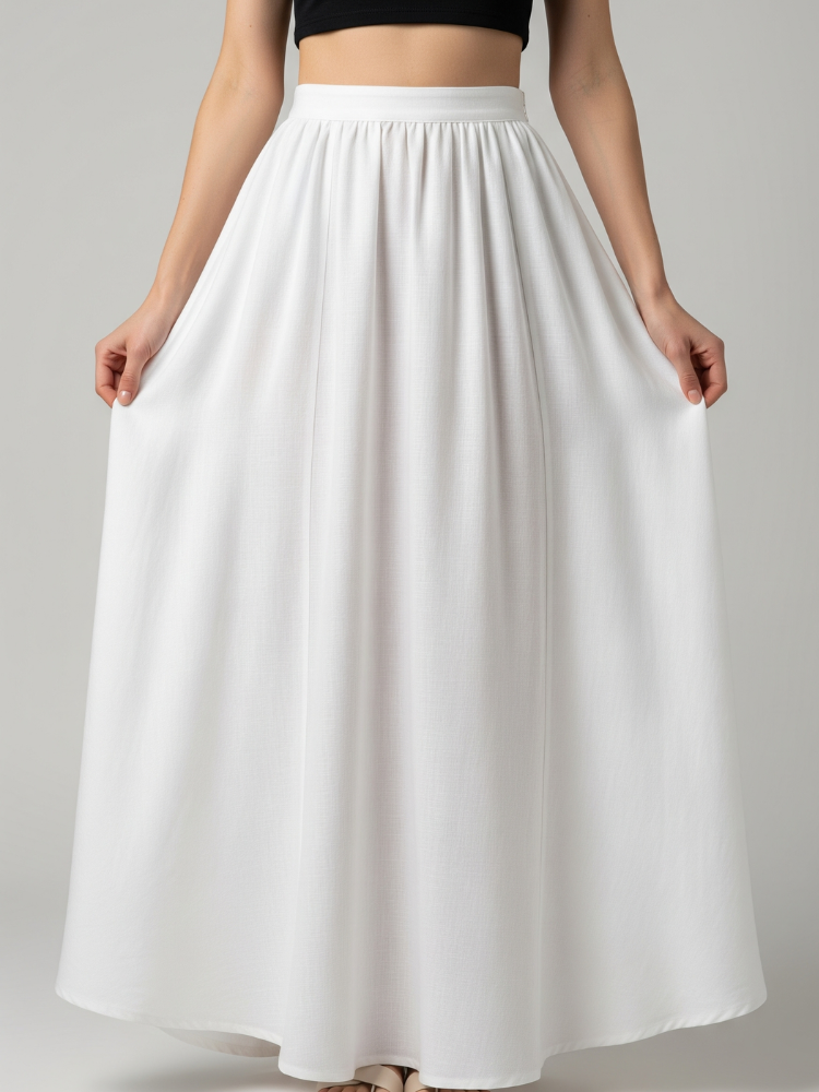 Caliah A-Line Maxi Skirt