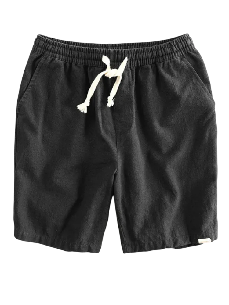 CALIAH MEN'S SUMMER LINEN SHORTS