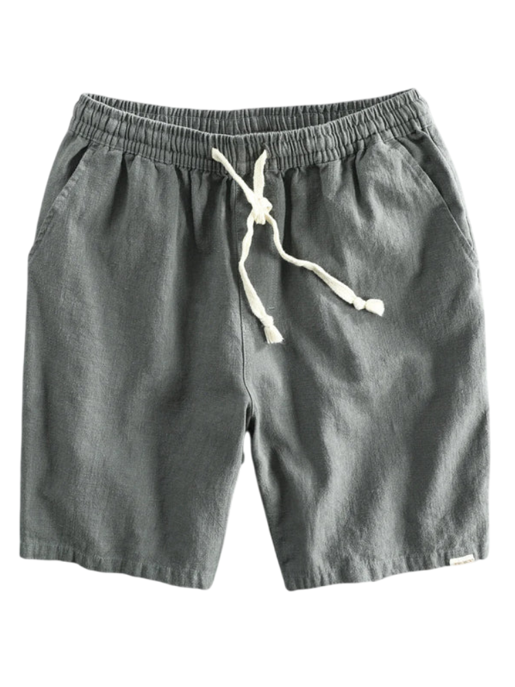 CALIAH MEN'S SUMMER LINEN SHORTS