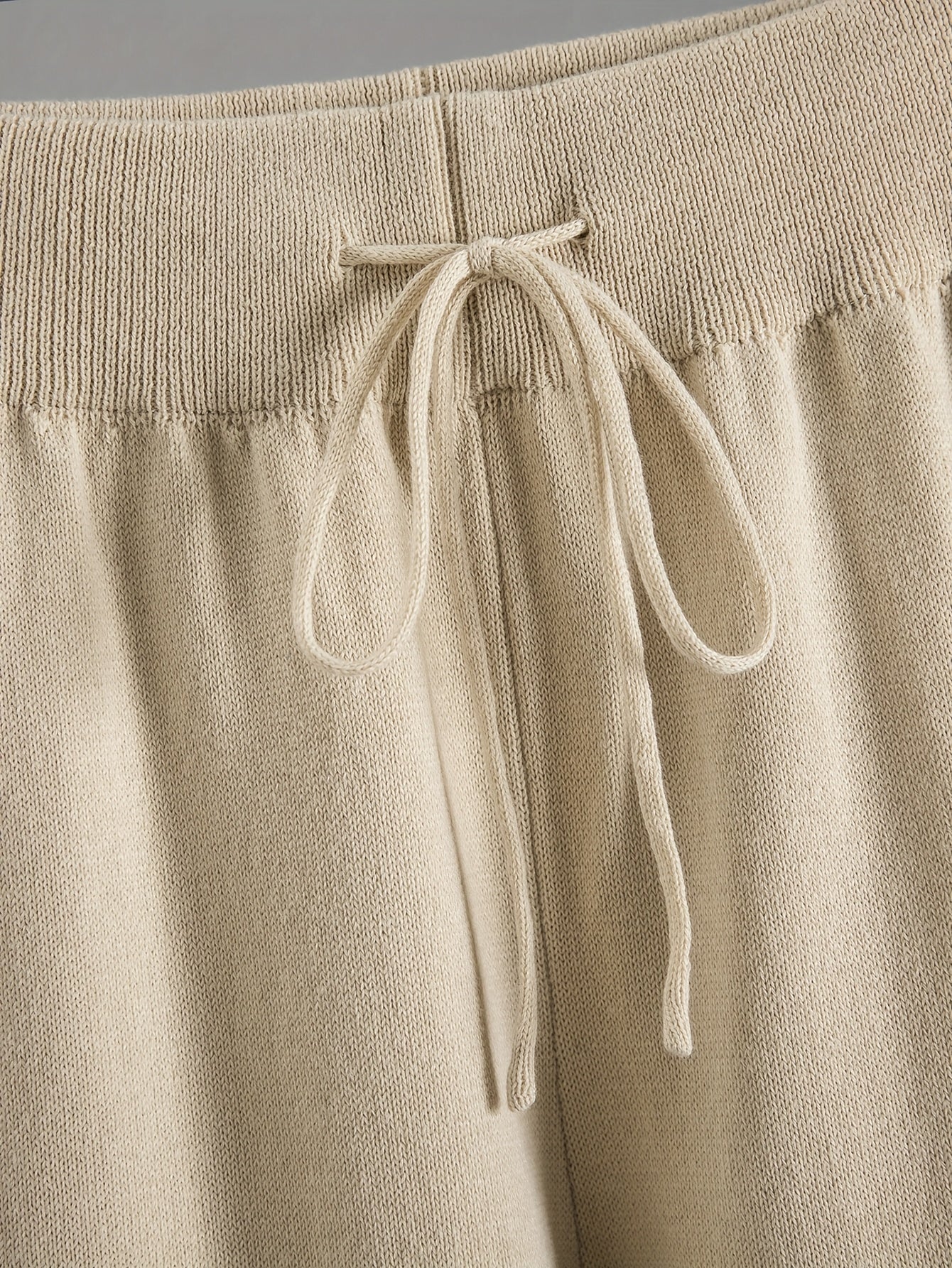 Casual Set for Loose Sweater and Wide Leg