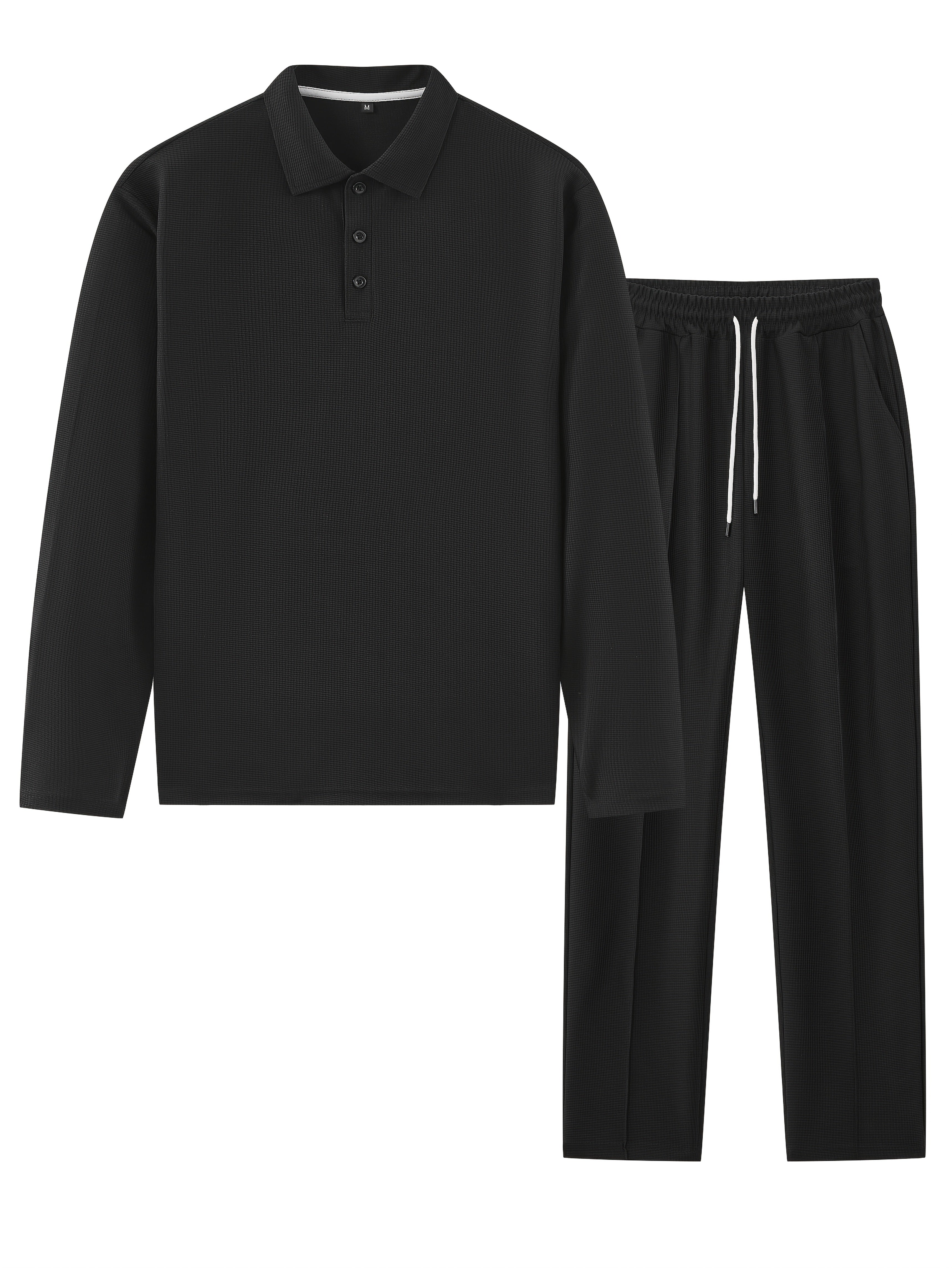 Caliah London Classic - Long Sleeve Shirt & Drawstring Trousers Set