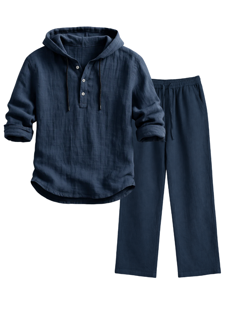 Camden - Casual Trousers and Hoodie Shirt