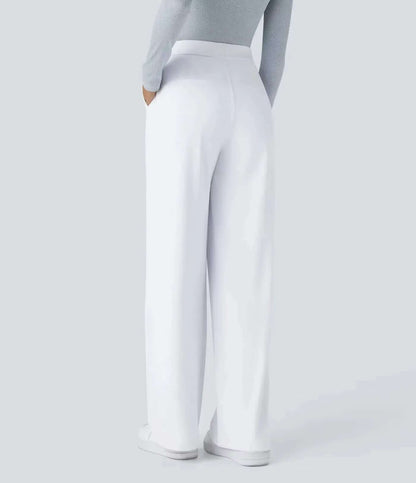 Caliah Signature - High Waist Wide-Leg Trousers