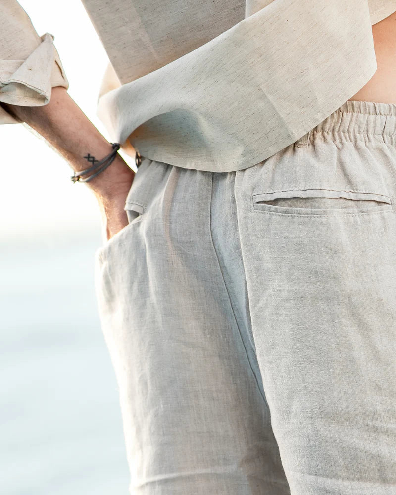 CALIAH PREMIUM LINEN SHORTS