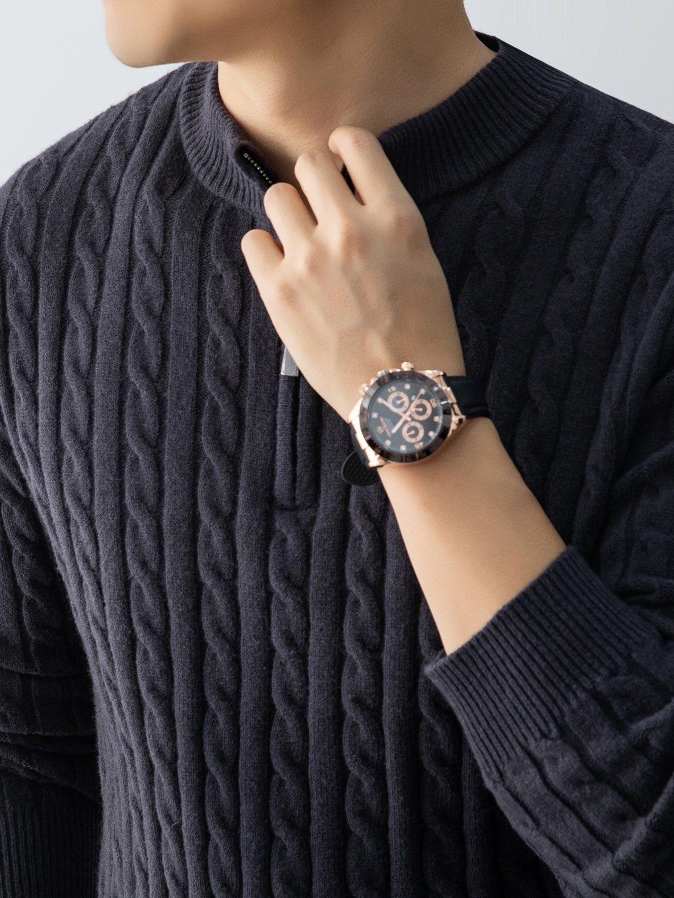 Veyron Knit Half ziper Sweater