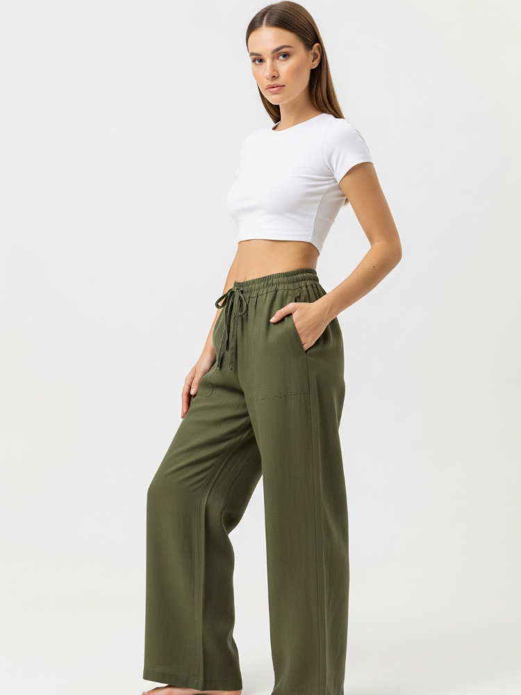 Caliah - Wide Leg Linen Comfort