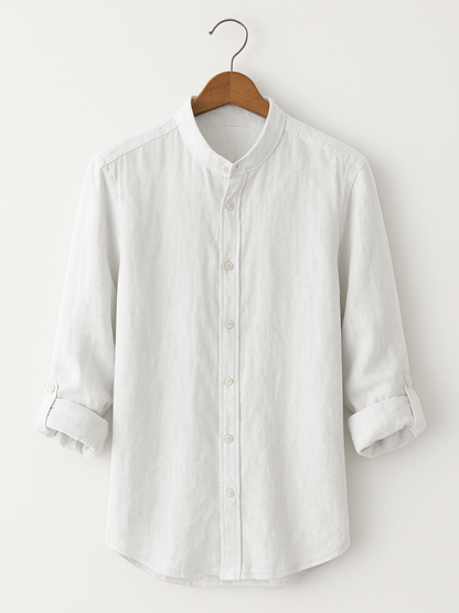 CALIAH - Shirt 100% Pure natural Linen
