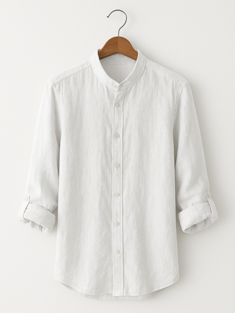 CALIAH - Shirt 100% Pure natural Linen