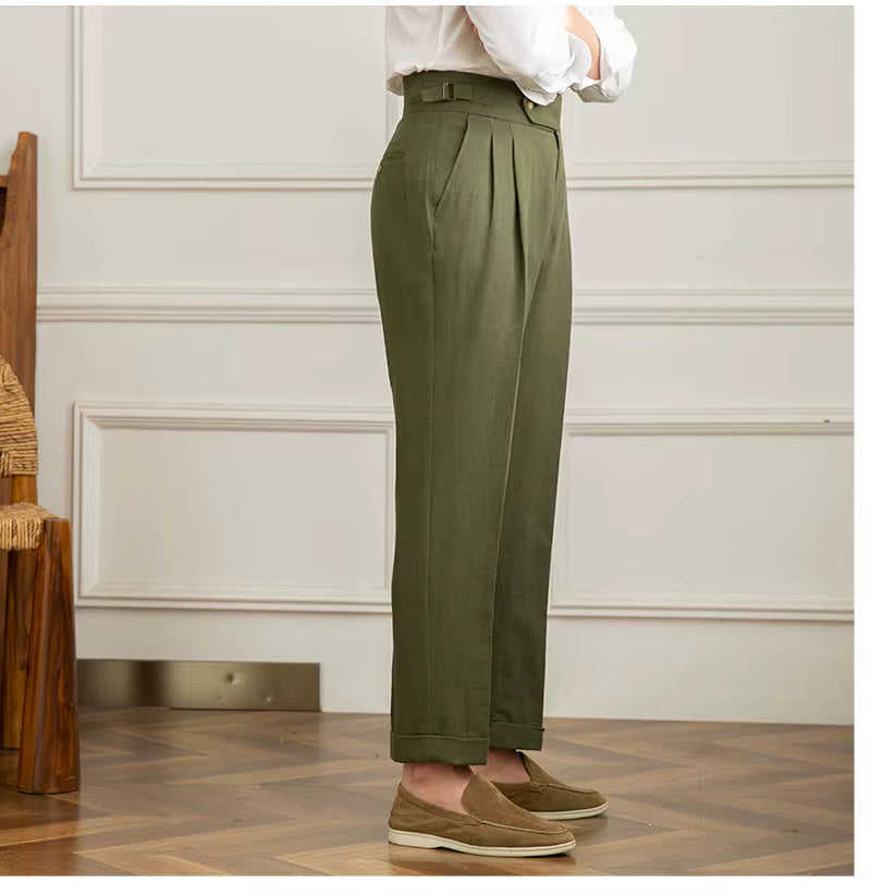 Caliah Premium High Waist Tailored Pants