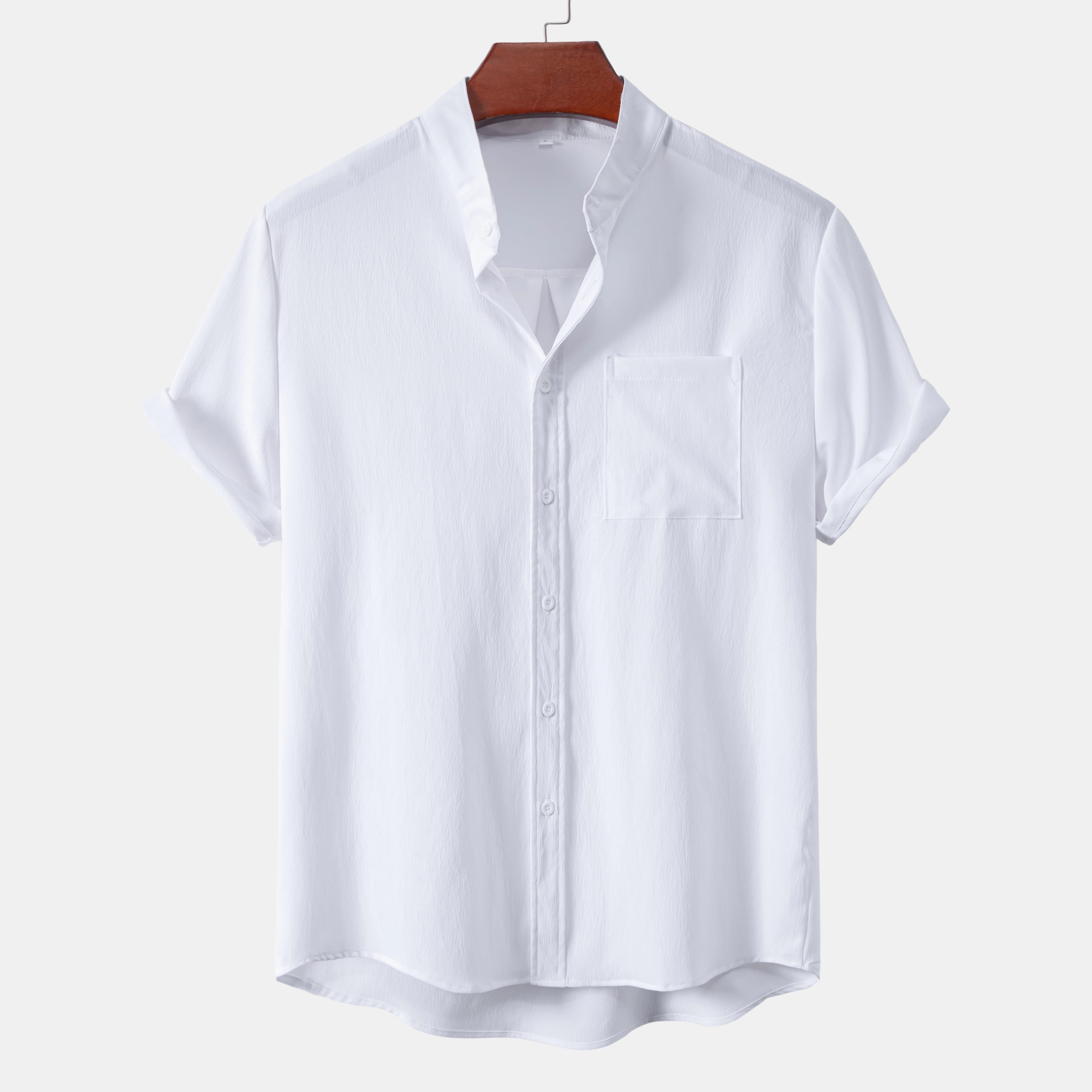 CALIAH - GRANDAD COLLAR SHIRT
