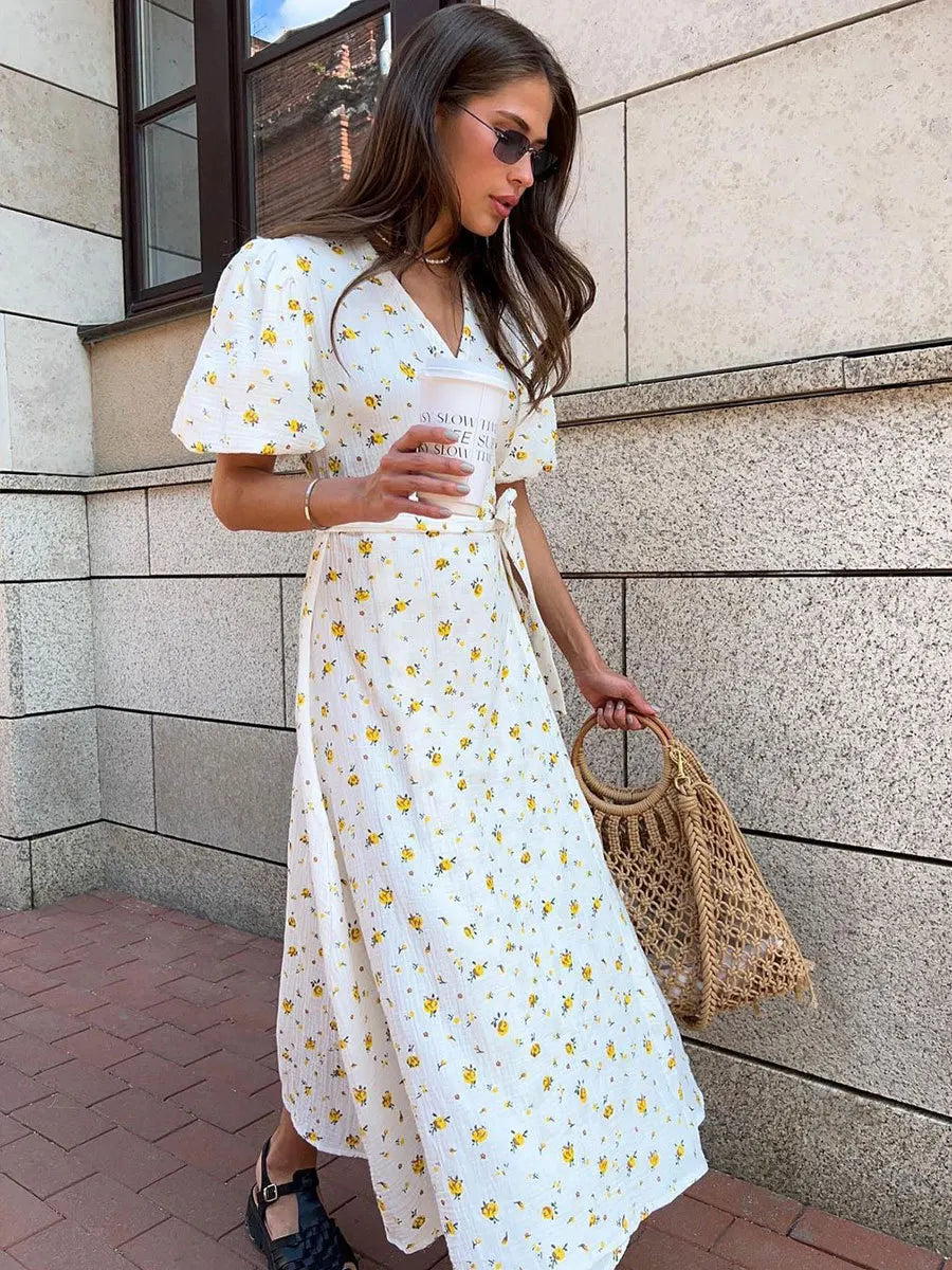 Oliva - Summer Grace Print Dress