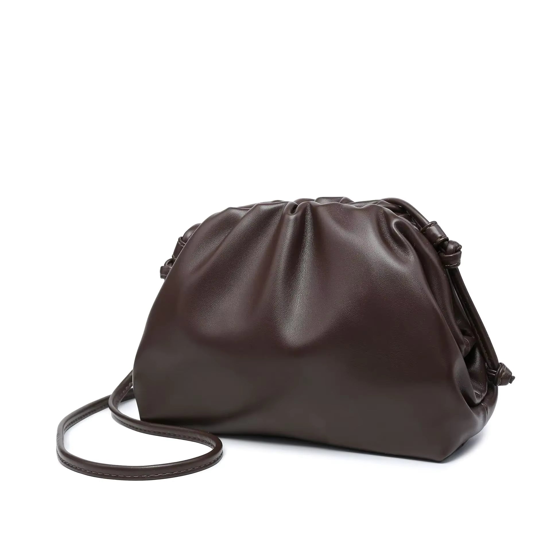 Crossbody Bag - Small Faux Leather Satchel with Versatile Strap