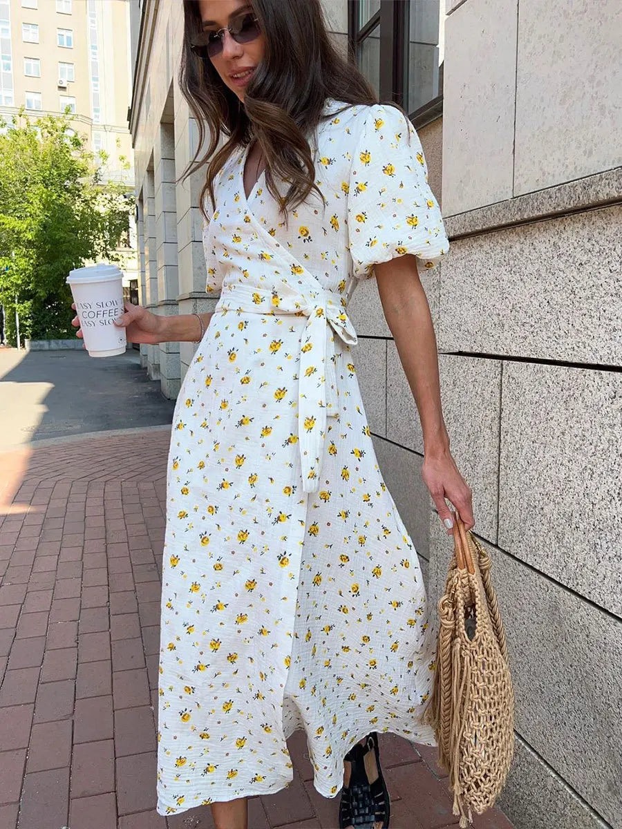 Oliva - Summer Grace Print Dress