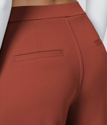 Caliah Signature - High Waist Wide-Leg Trousers