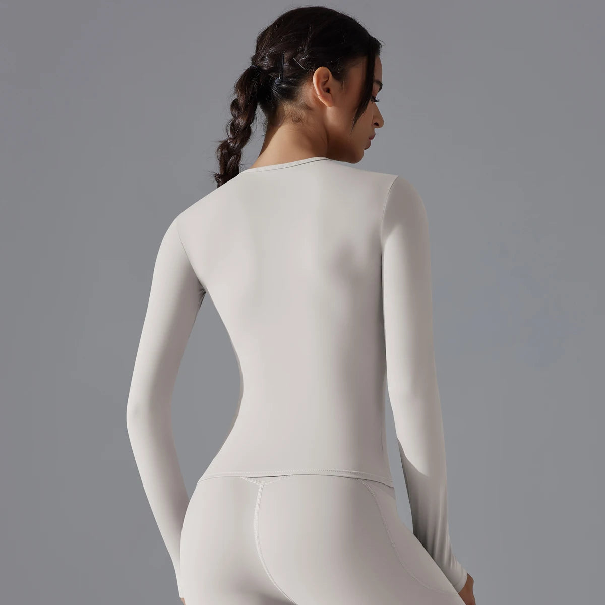 Caliah Gym - Elastic Long Sleeve Shirt Top