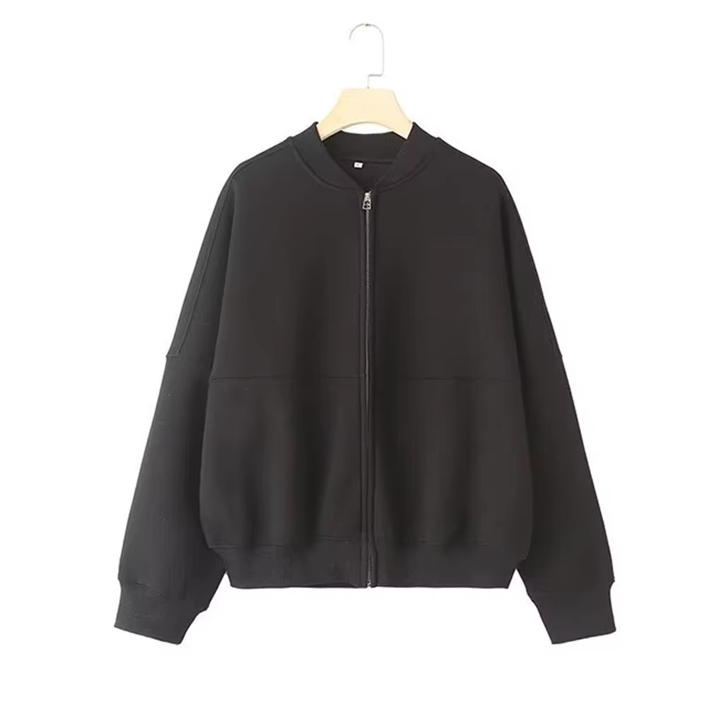 Breeze Set – Sweatshirt Jacket Bomber & Wide Leg