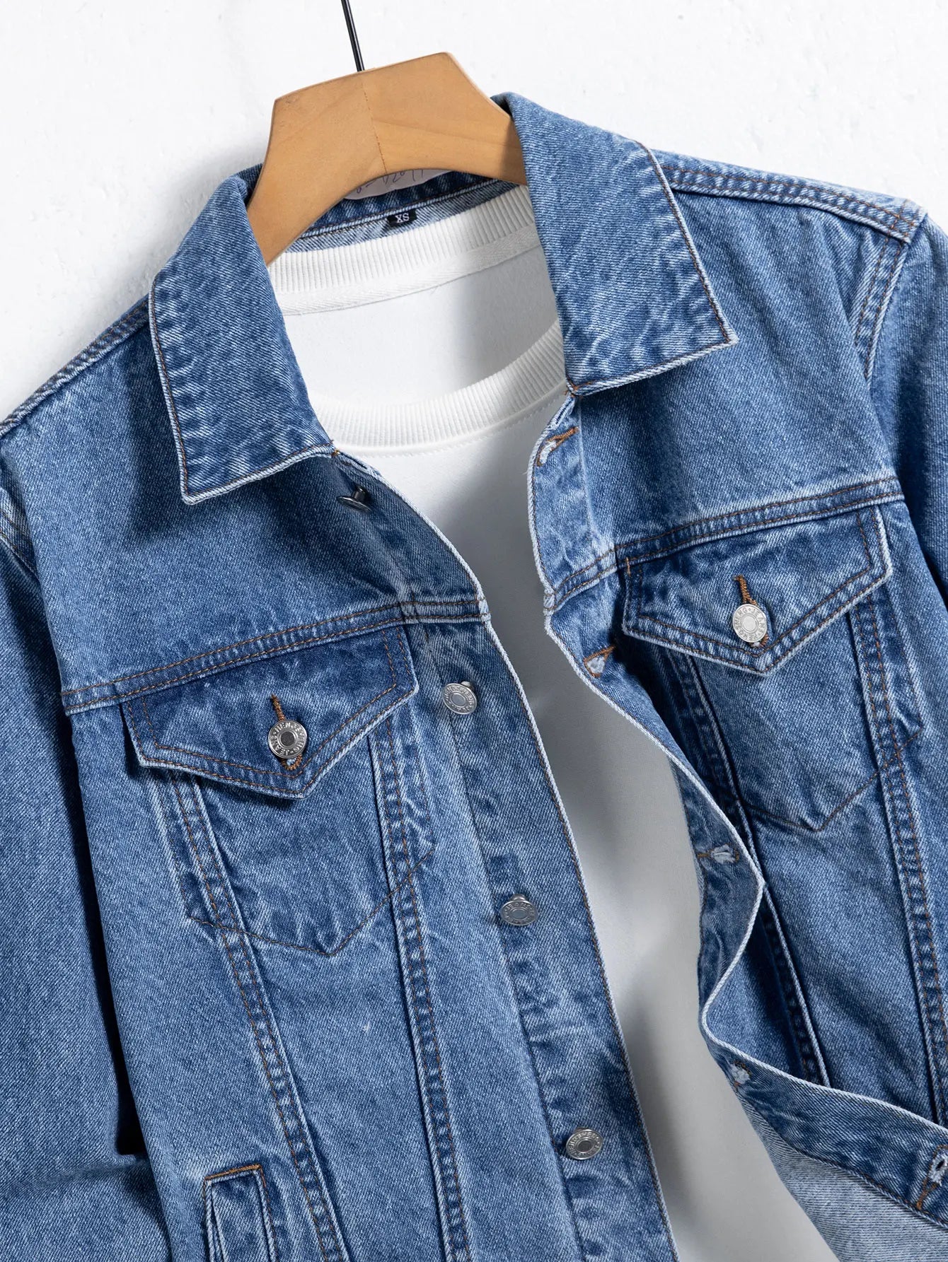 Caliah - Men's Classic Blue Denim Jacket