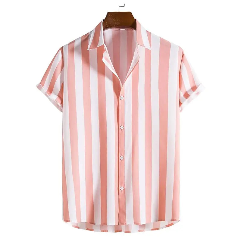 CALIAH - MEN'S STRIPE SHIRT