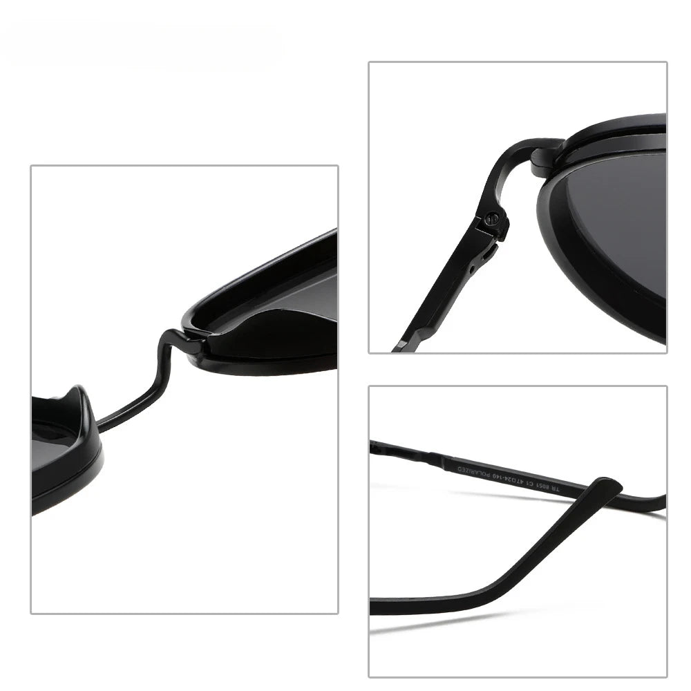 Round sunglasses Polarized
