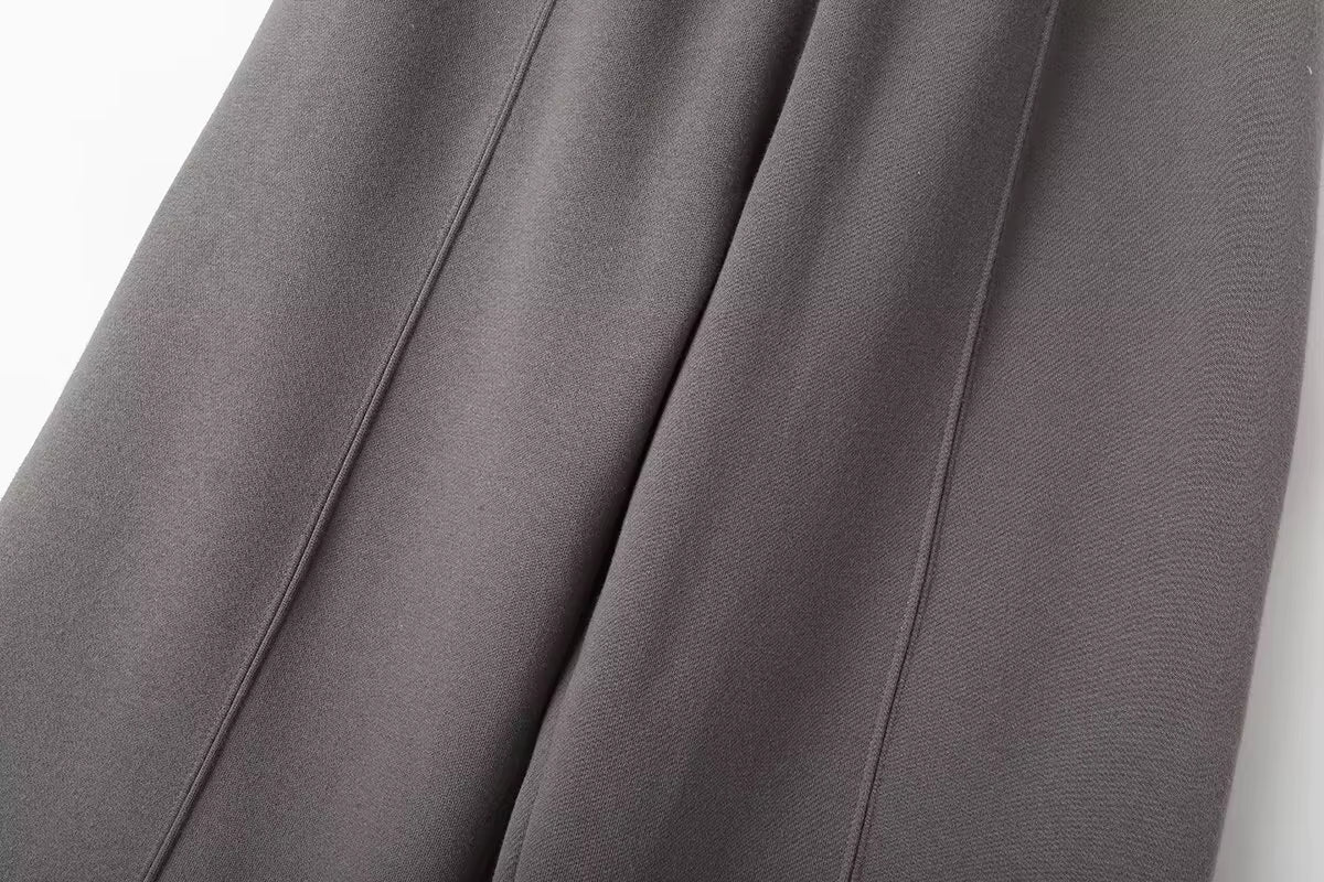 Breeze Set – Sweatshirt Jacket Bomber & Wide Leg