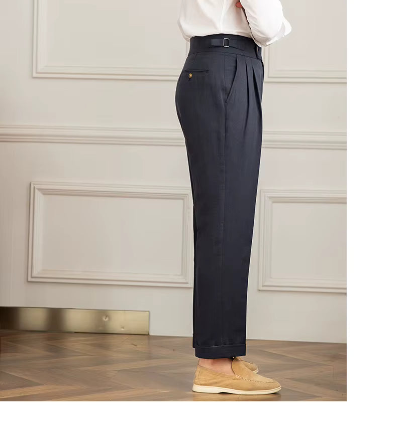 Caliah Premium High Waist Tailored Pants