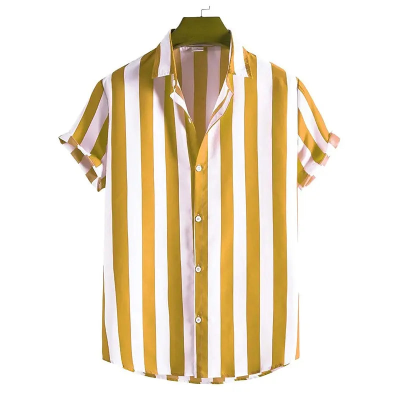 CALIAH - MEN'S STRIPE SHIRT