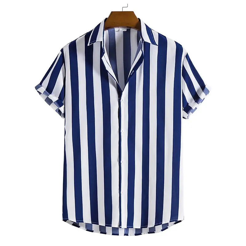 CALIAH - MEN'S STRIPE SHIRT