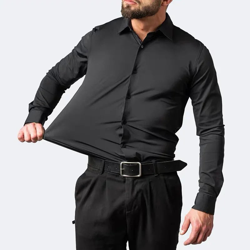 Caliah Men’s Stretch Dress Shirt