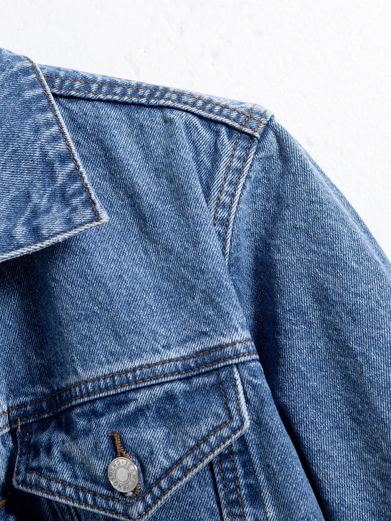 Caliah - Men's Classic Blue Denim Jacket