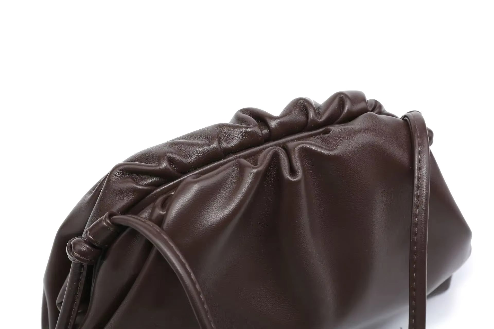 Crossbody Bag - Small Faux Leather Satchel with Versatile Strap