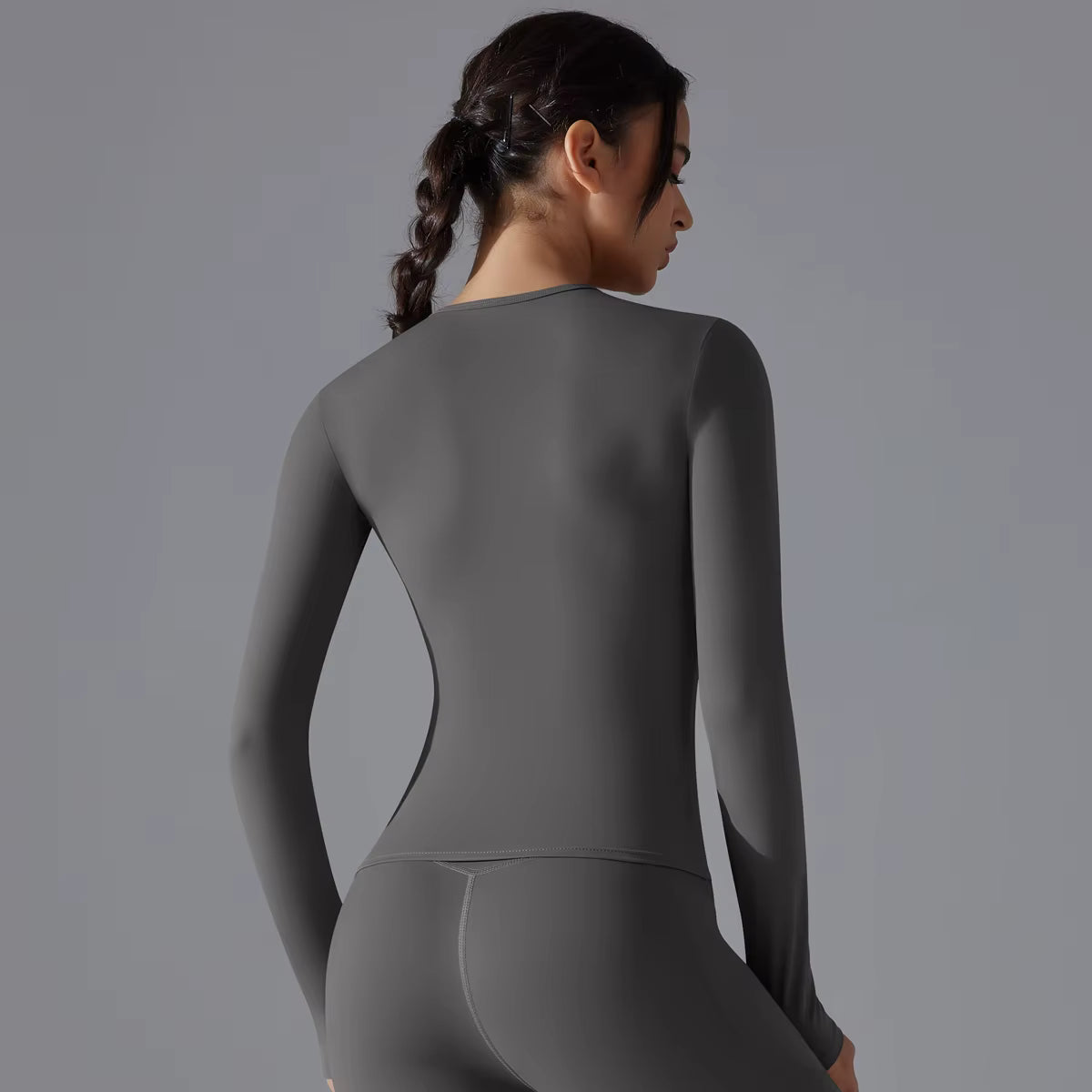 Caliah Gym - Elastic Long Sleeve Shirt Top