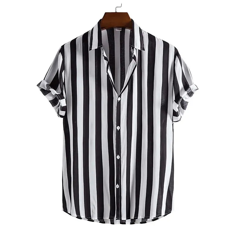 CALIAH - MEN'S STRIPE SHIRT