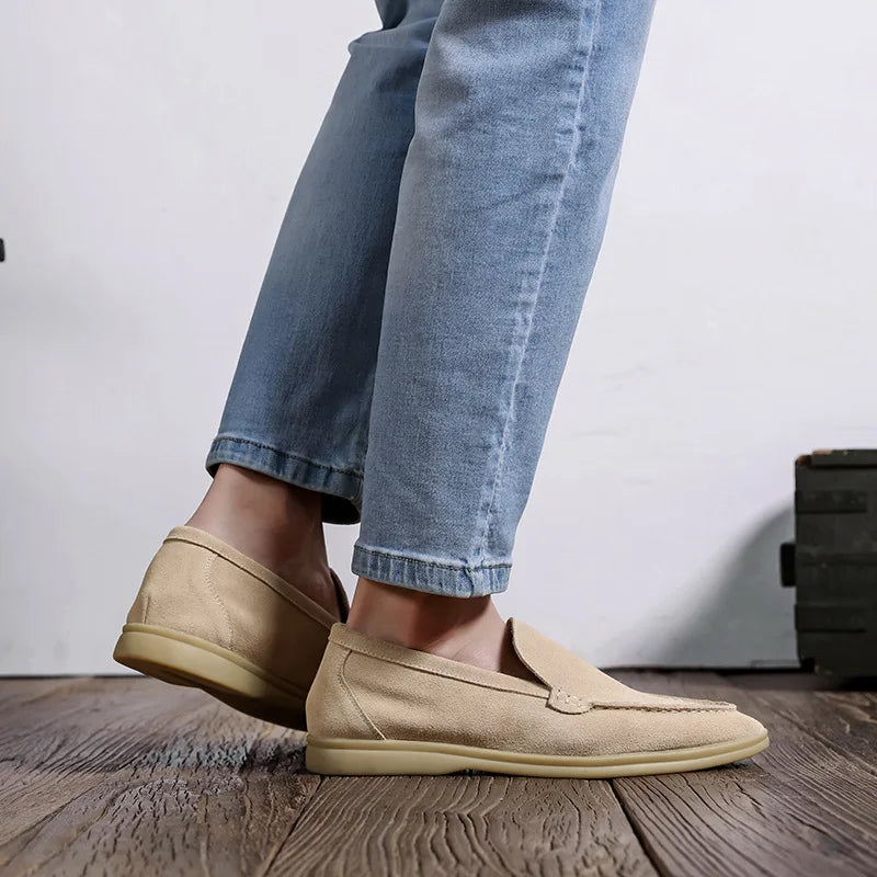 Caliah Elegant Suede Loafers