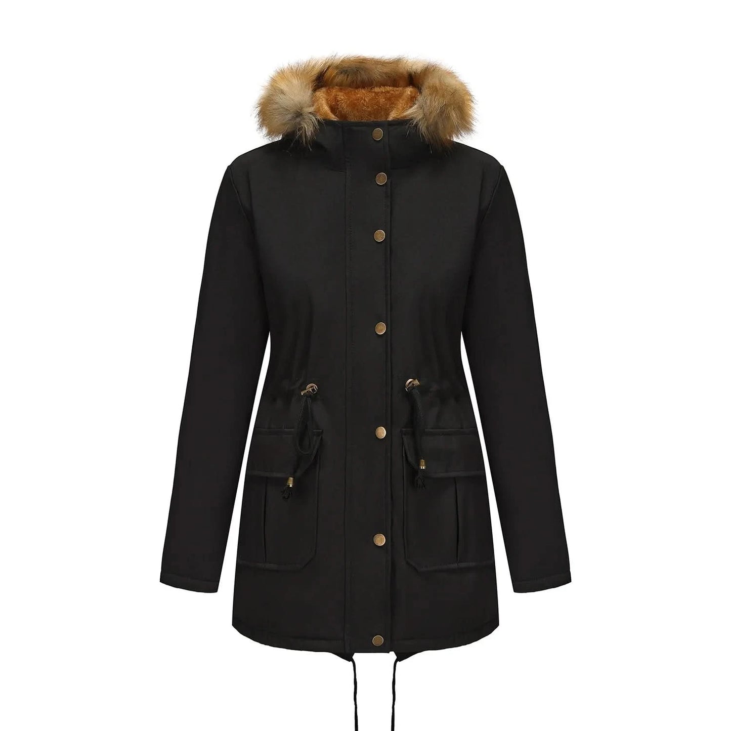 Caliah - Women's Fleece-Lined Hooded Winter Parka