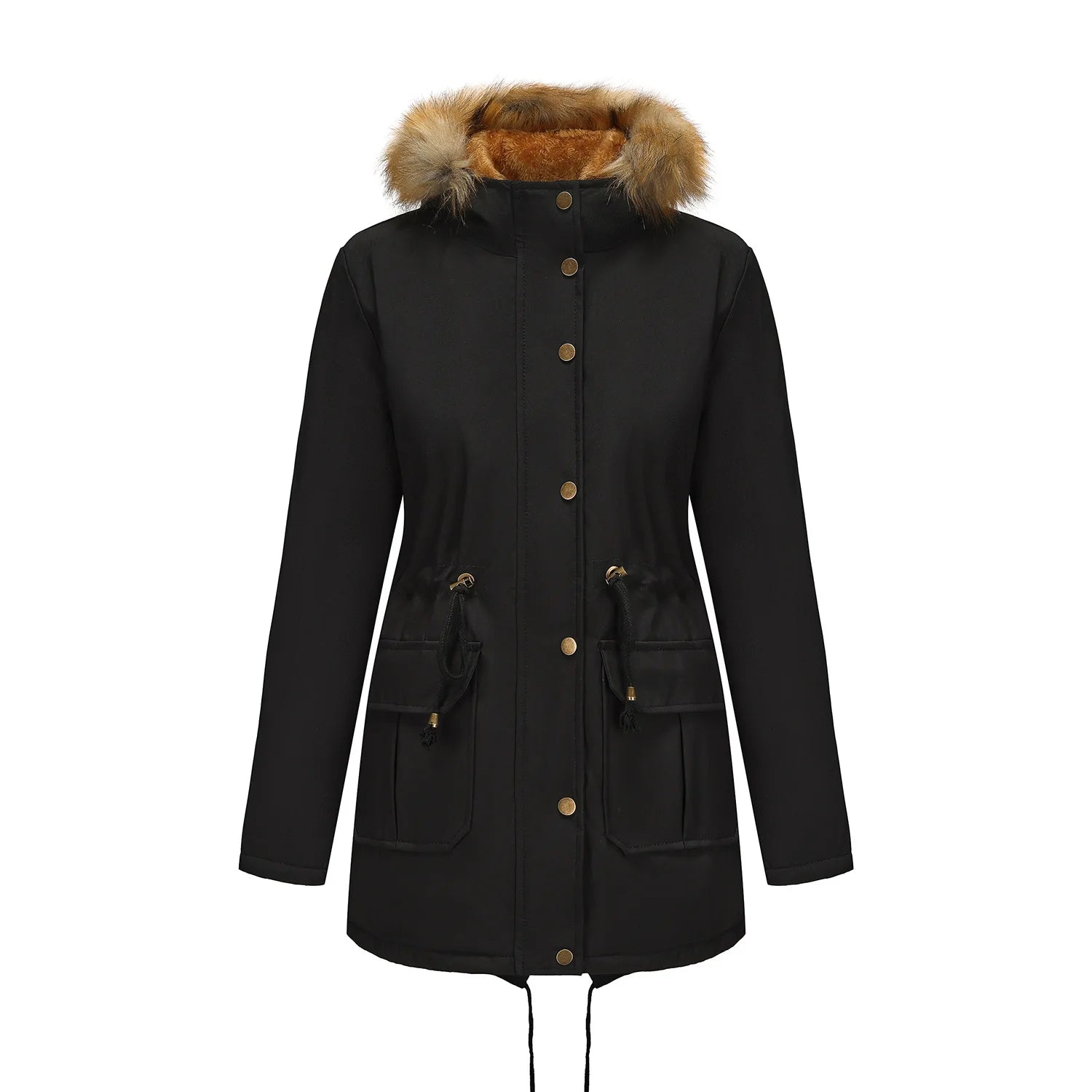 Caliah - Women's Fleece-Lined Hooded Winter Parka