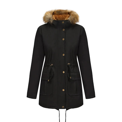 Caliah - Women's Fleece-Lined Hooded Winter Parka