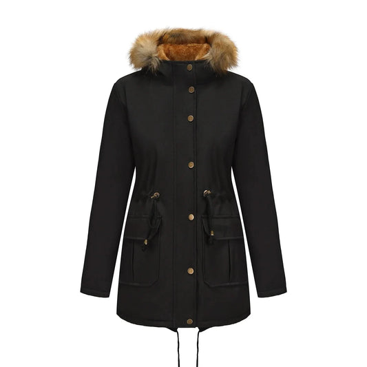 Caliah - Women's Fleece-Lined Hooded Winter Parka